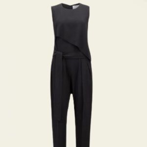 Hugo Boss Tuxedo-Style Black Jumpsuit
